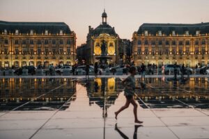 La ville de Bordeaux - miroir d'eau
