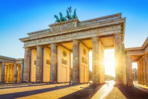 Porte de Brandeburg Berlin - Départ 18:25