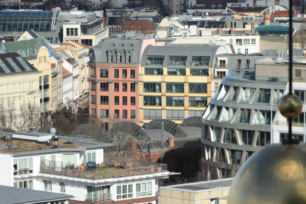 Quartier de Mitte à Berlin